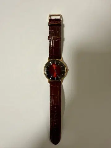 SEIKO/세이코 남성용 골드 페더 복각 모델 손목시계