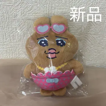 빤쮸토끼 시마무라 봉제 인형 참 갸루 일광화상 키링
