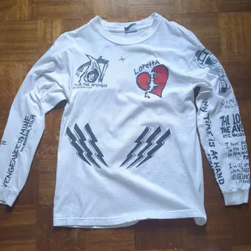 케이프 피아 빈티지 90s 롱 T