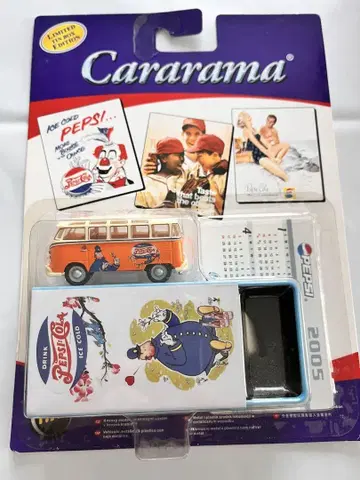 Cararama Pepsi 버스 미니카 세트 2005