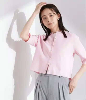 나노 유니버스 반팔 가디건