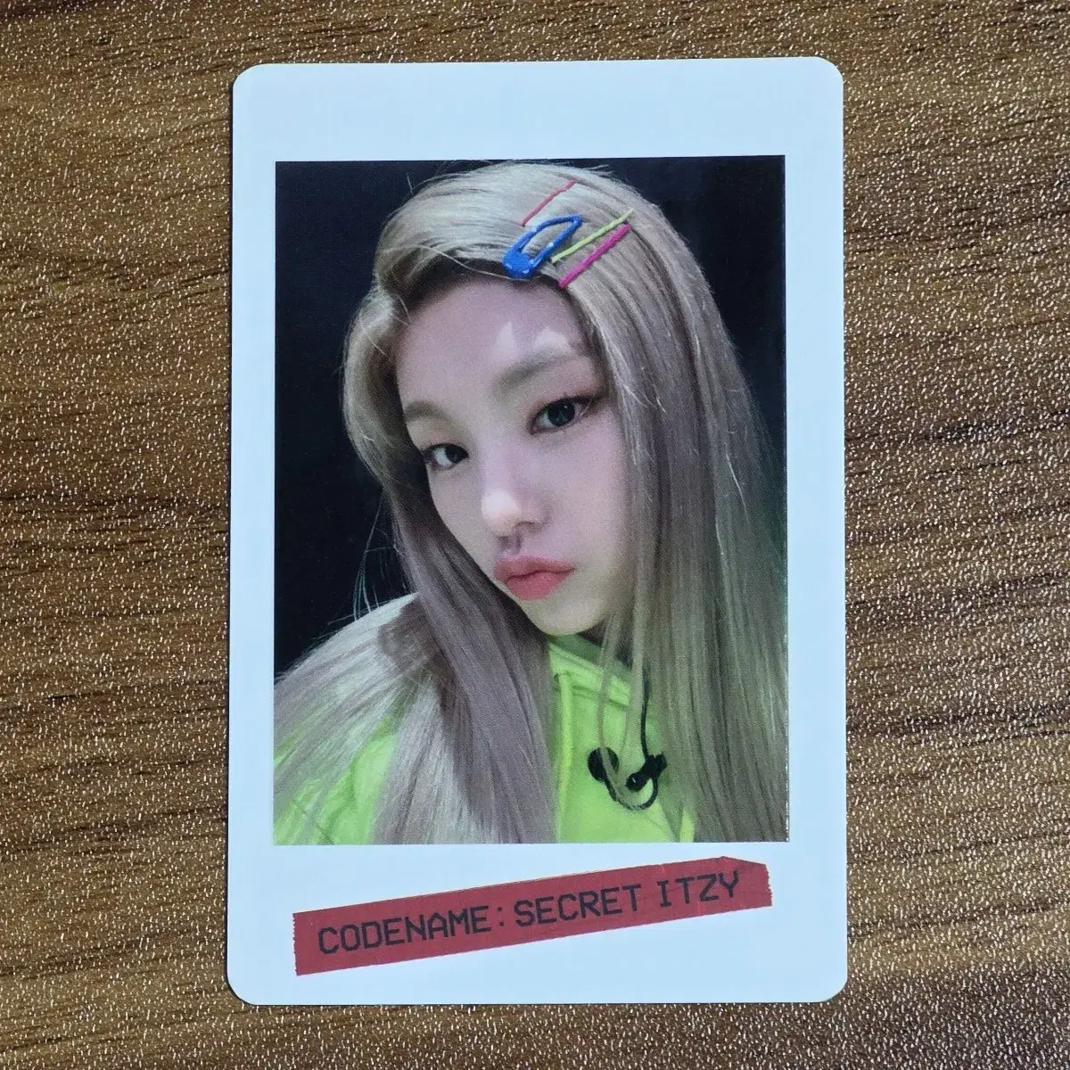 Itzy Hwang Yeji Yeji photocard poca ITZY YEJI PHOTOCARD