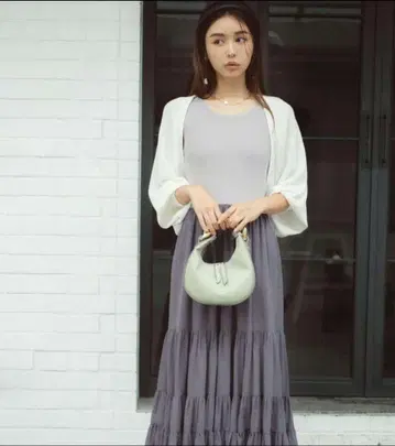 새상품급 Mystrada 마이 스트라다 티어드 도킹 원피스 36