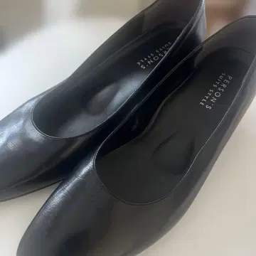 PERSON'S 블랙 펌프스 26.0cm