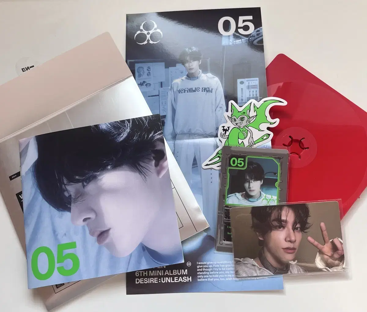 Enhyphen Desire Unleash Engine Vahn Jake full set wts