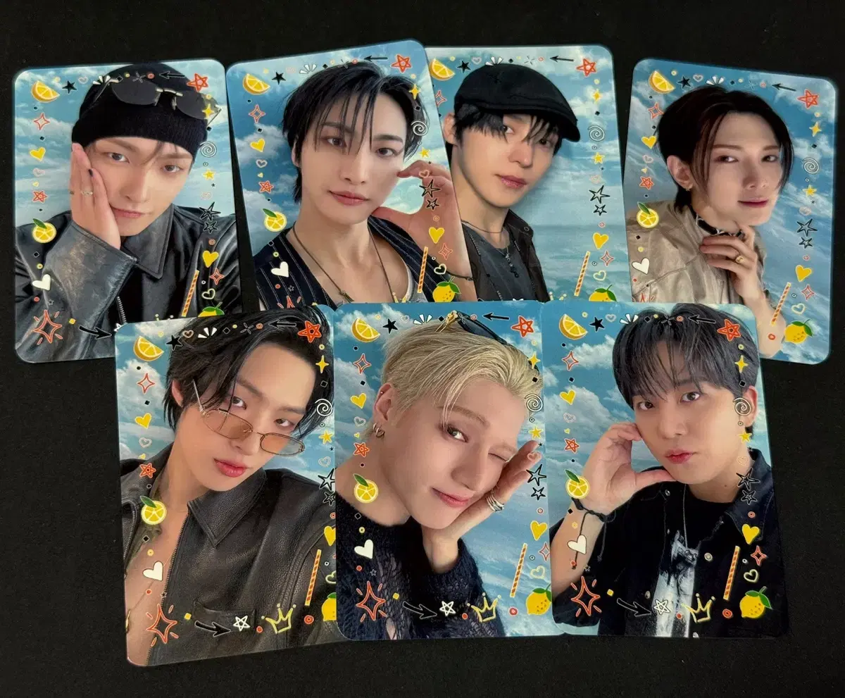 Ateez Lemon Drop Broadcast + Mini Fanmeeting Poca (excluding San)