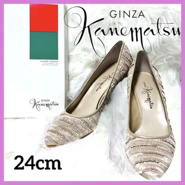 미사용품 펌프스 하이힐 Ginza Kanematsu 긴자 가네마츠
