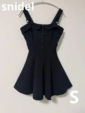 snidel 원피스 블랙
