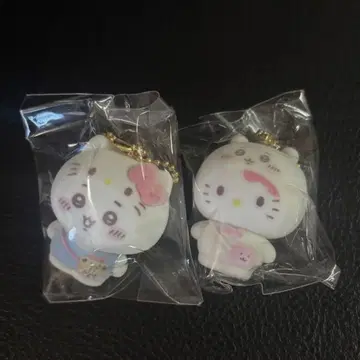 산리오 치이카와 시크릿 플로키 마스코트 참 치이카와 키티