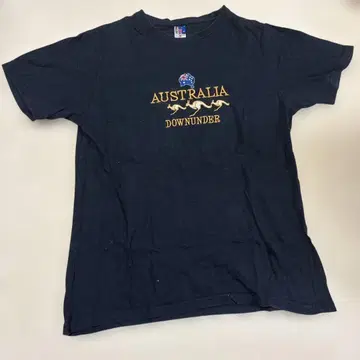 Australia Roo 프론트 자수 크루넥 티셔츠 호주