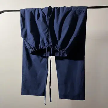 메디컬 팬츠 이지 팬츠 컬러 팬츠 네이비 US 구제 의류 used