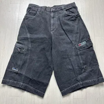 HOBO DENIM 데님 하프 팬츠 W88 블랙