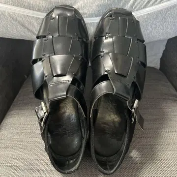 에스파드리유 블랙 샌들