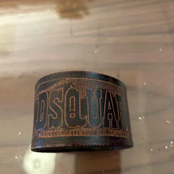 DSQUARED2 가죽 뱅글 브라운
