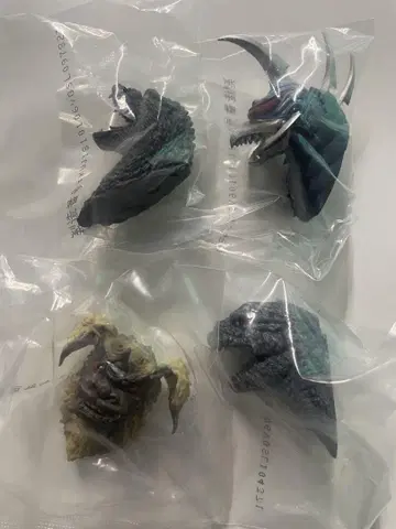 제일복권 고질라 G상 몬스터 헤드 마그넷 4종류