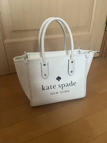 kate spade 화이트 밴딩 백