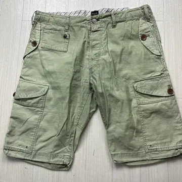 폴 스미스 Paul Smith 코튼 하프 팬츠 2XL 그린 계열