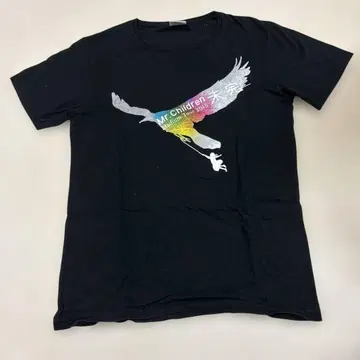 Mr.Children 미완 투어 티셔츠 레어 블랙 검정 M 미스칠