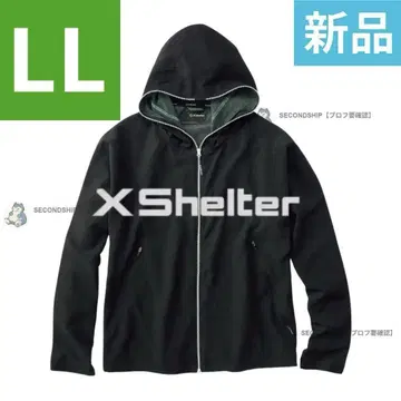 워크맨 엑스 쉘터 더위 후디 LL 새상품 블랙
