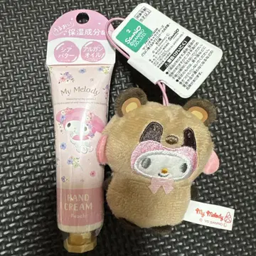 My Melody 핸드 크림 피치 향기 스트랩