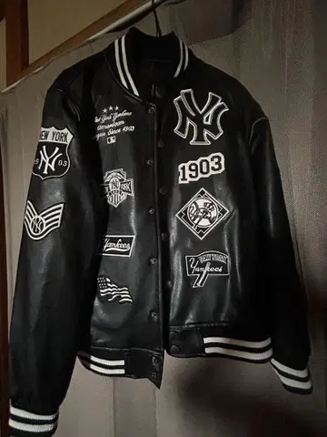MLB 뉴욕 양키스 바시티 자켓 M