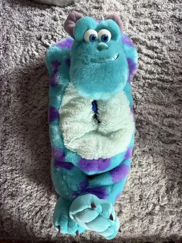 Sally 봉제 인형 본체 스카이블루 보라색