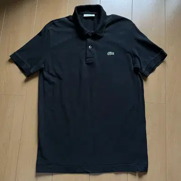 LACOSTE 라코스테 피케 셔츠 블랙 size4