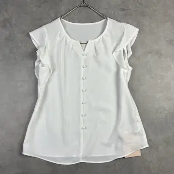 [택 포함] 아푸와이저 리셰 프릴 슬리브 풀오버 블라우스