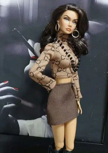 포피 후드티 바비 인형 1/6 인형