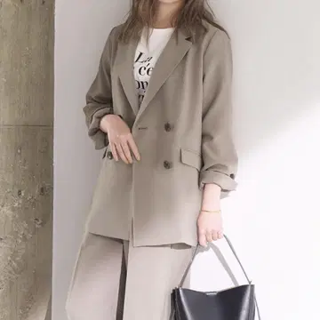 오테라쿠 린넨 자켓 미사용 새상품 택 포함 글로벌 워크