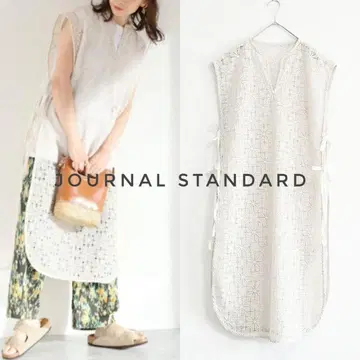 미사용품 JOURNAL STANDARD 케미컬 레이스 레이어드 원피스