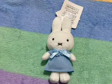 미피 봉제 인형 소형 파랑 드레스
