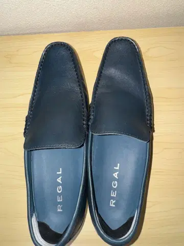REGAL 다크 블루 드라이빙 슈즈