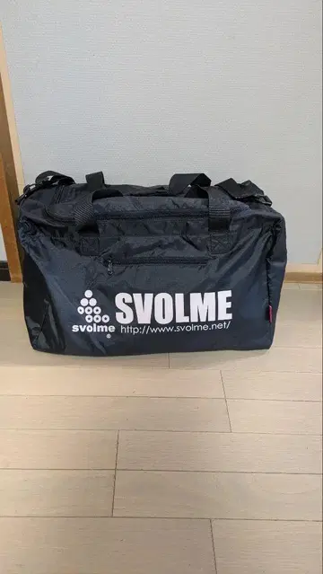 SVOLME 보스턴 백 블랙 축구 합숙 등에 사용할 수 있습니다.