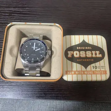 FOSSIL 시계 실버 블랙
