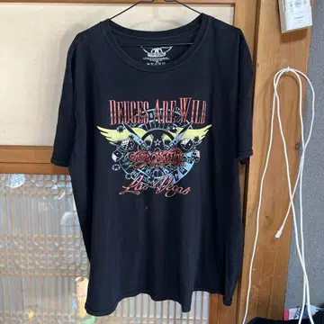 AEROSMITH 에어로스미스 DEUCES ARE WILD 티셔츠 XL