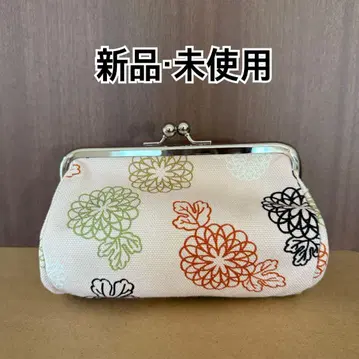 새상품 AYANOKOJI 가마구치 타와라형 화장품 파우치