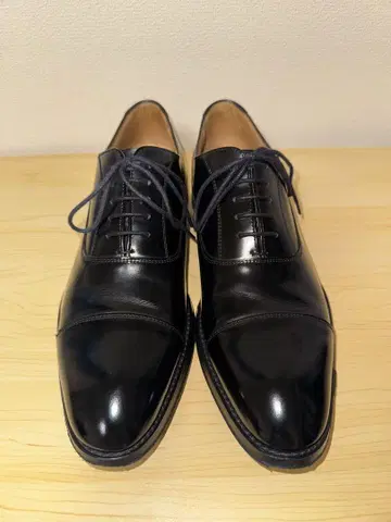 REGAL 블랙 레이스업 슈즈