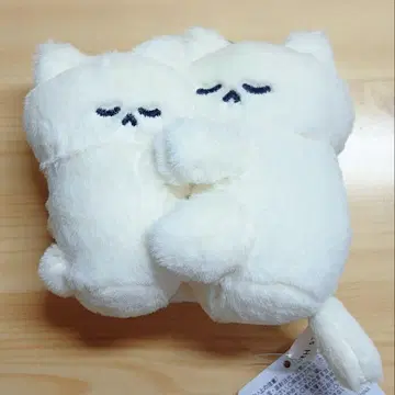 붙어 자는 고양이 봉제 인형  하나바라 시키 마스코트