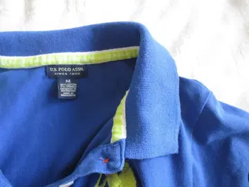 추가 이미지 U.S. POLO ASSN. 파랑 피케 셔츠 L 사이즈