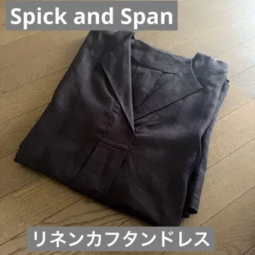 Spick and Span 스픽 앤 스팬 린넨 카프탄 드레스 36