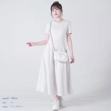 시로노 사쿠라 UV 차단 원피스 아이스 그레이