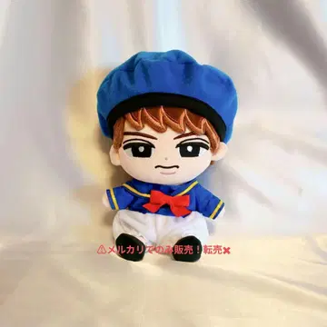 스노우 칠 BIG 인형 의류 블루 ver.