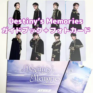 ATEEZ Destiny's Memories 가이드북 트레이딩 카드 세트