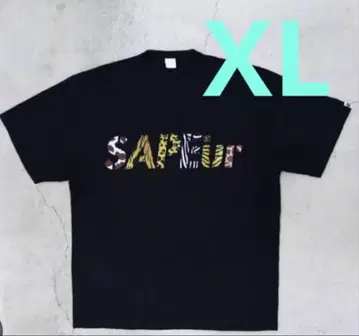 SAPEur Night Safari 티셔츠/사이즈 XL/블랙