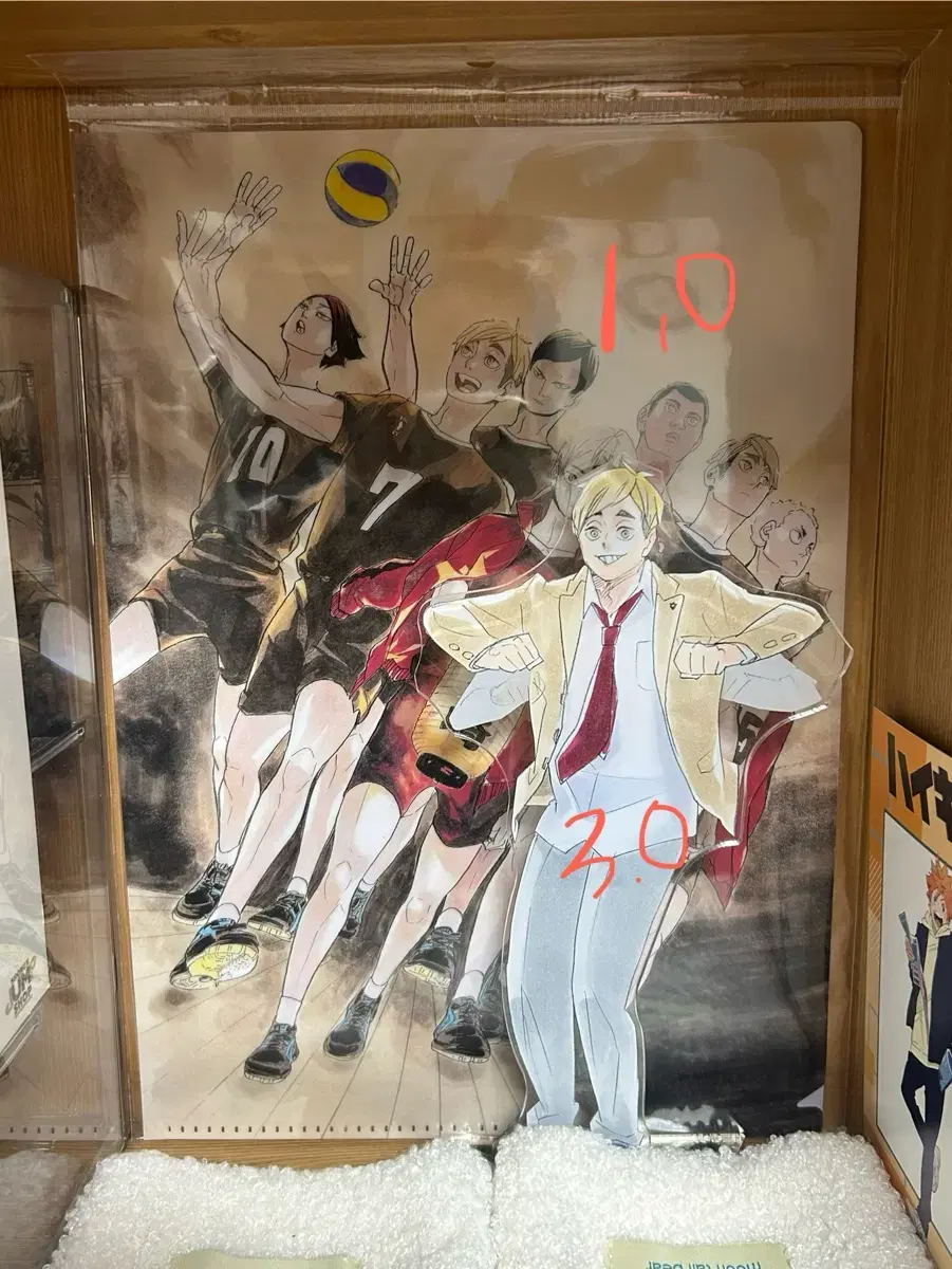 Haikyu!! Atsumu Big School Uniform Acrylic, Inarizaki Clear File wts