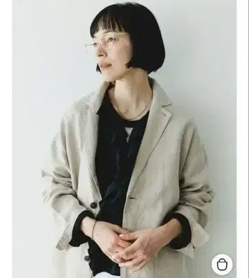 북유럽 생활용품점 프렌치 린넨 테일러드 자켓 / 카구레