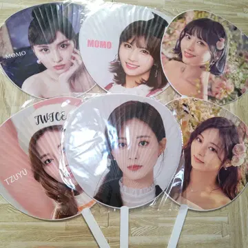 TWICE 아이돌 부채 6개 세트