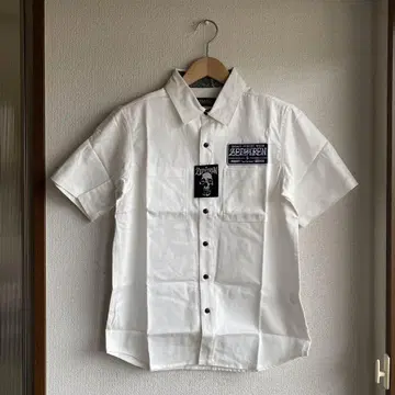 ZEPHYREN 제파렌 EMBLEM SHIRT S/S 화이트 S