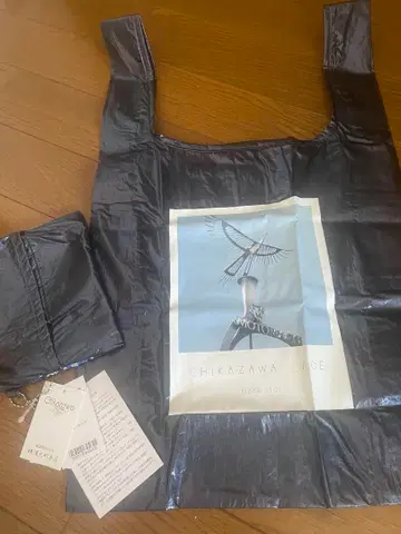 긴자 레이스 모토마치 본점 한정판 포켓형 에코백 마린